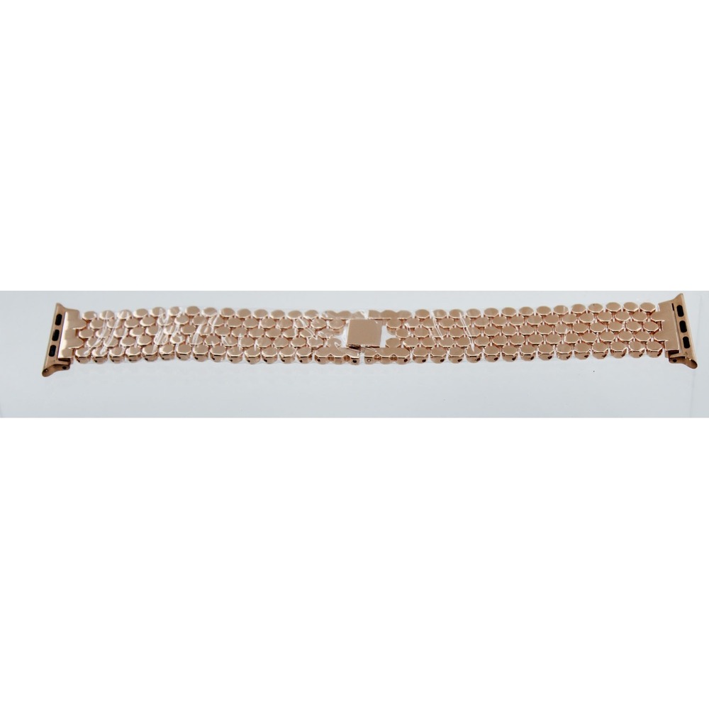My Pretty Strap Rose Gold Apple Watch Band 38/40/41/42mm Circular Link Bracelet